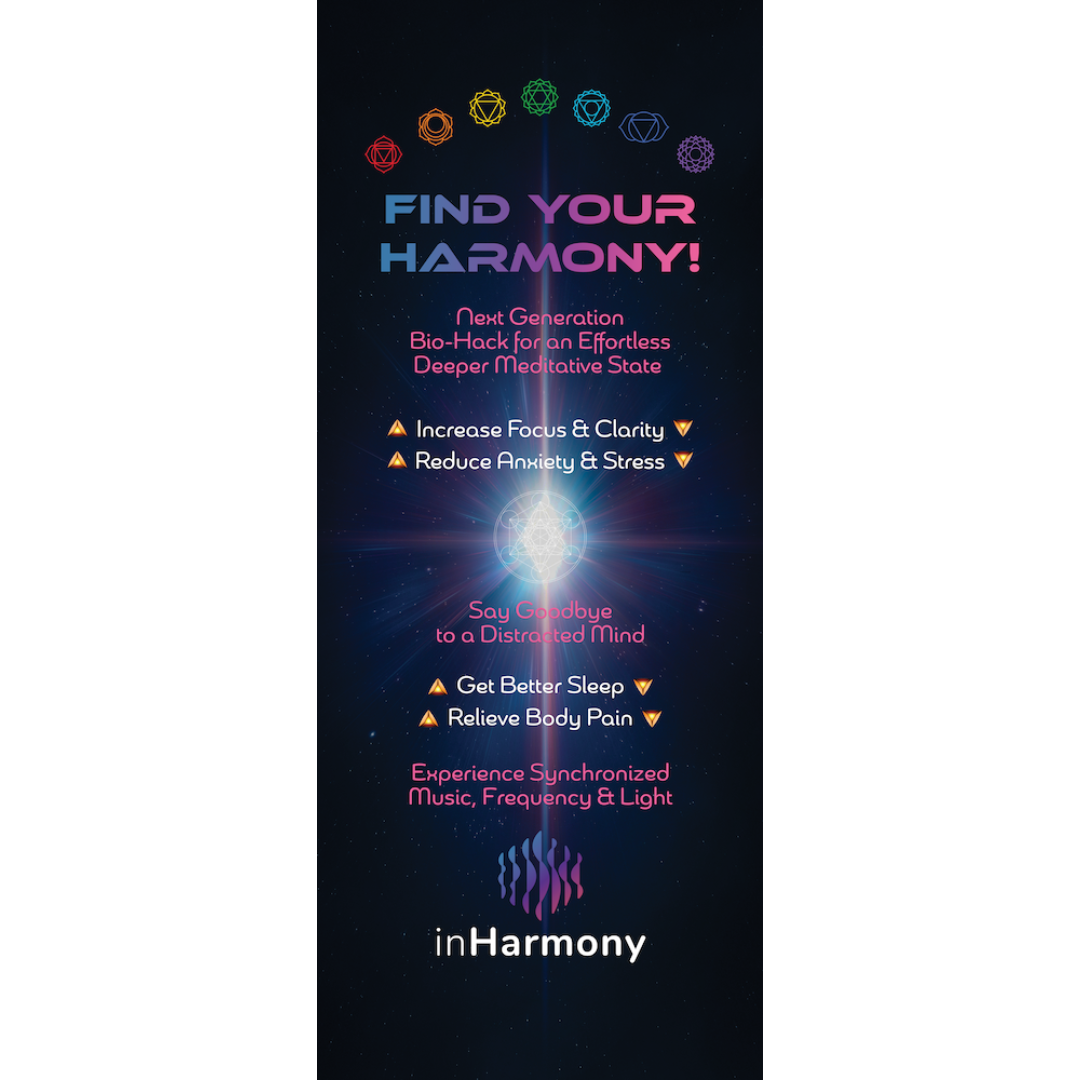 inHarmony Banner 3 – Find Your Harmony 33.5 x 80