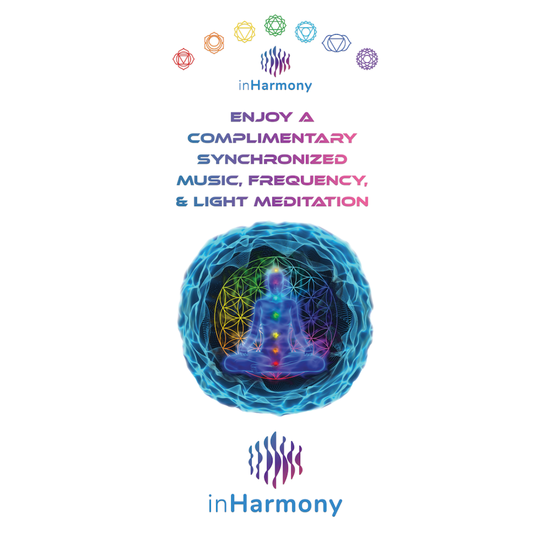 inHarmony Banner 4 – Complimentary Meditation 33.5 x 80