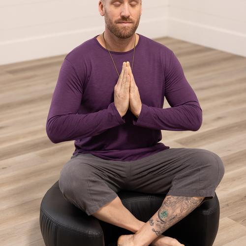 Vibroacoustic Meditation Cushion for Mindfulness