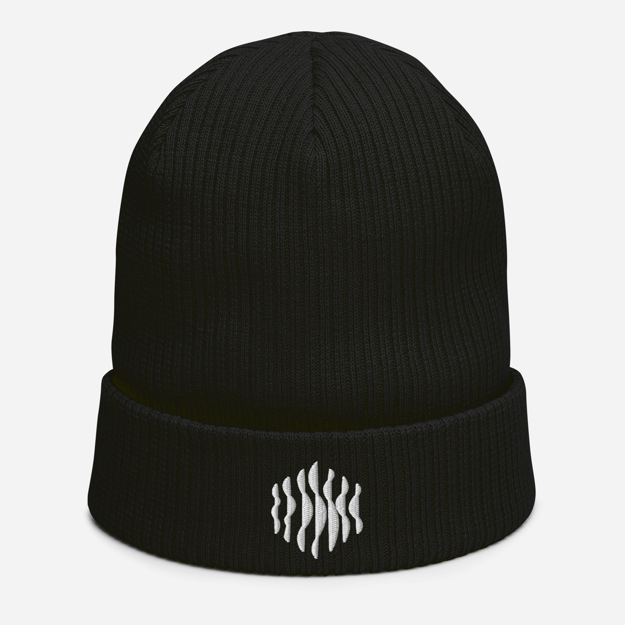 Organic ribbed beanie