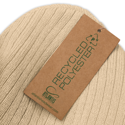 Ribbed knit beanie